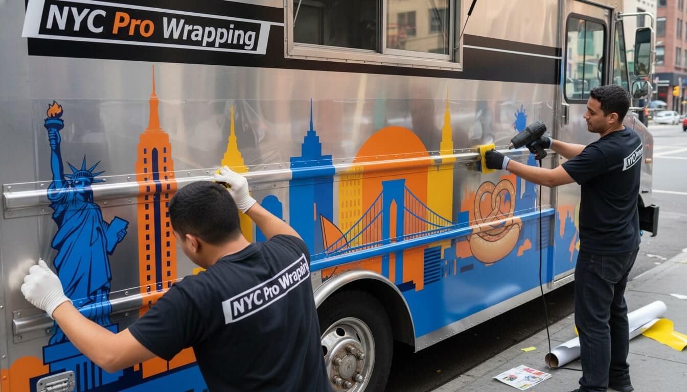 best custom food truck wraps ny