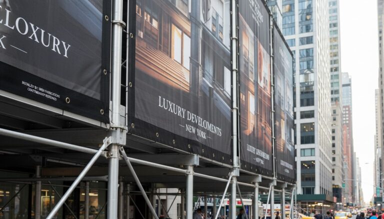 custom vinyl outdoor mesh banners ny