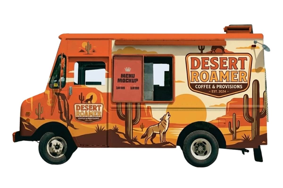 Full Food Truck Wrap