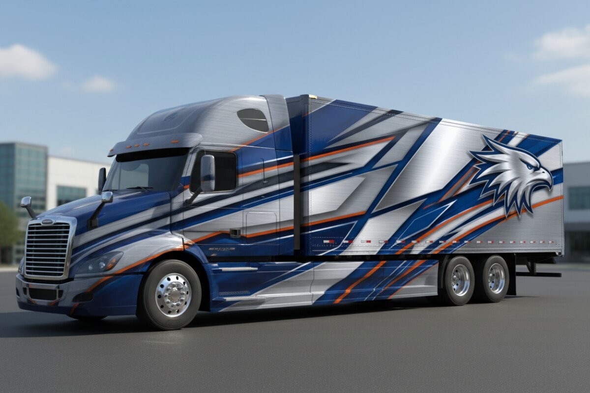 Commercial truck wraps nyc