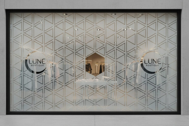 Decorative frosted window decals nyc