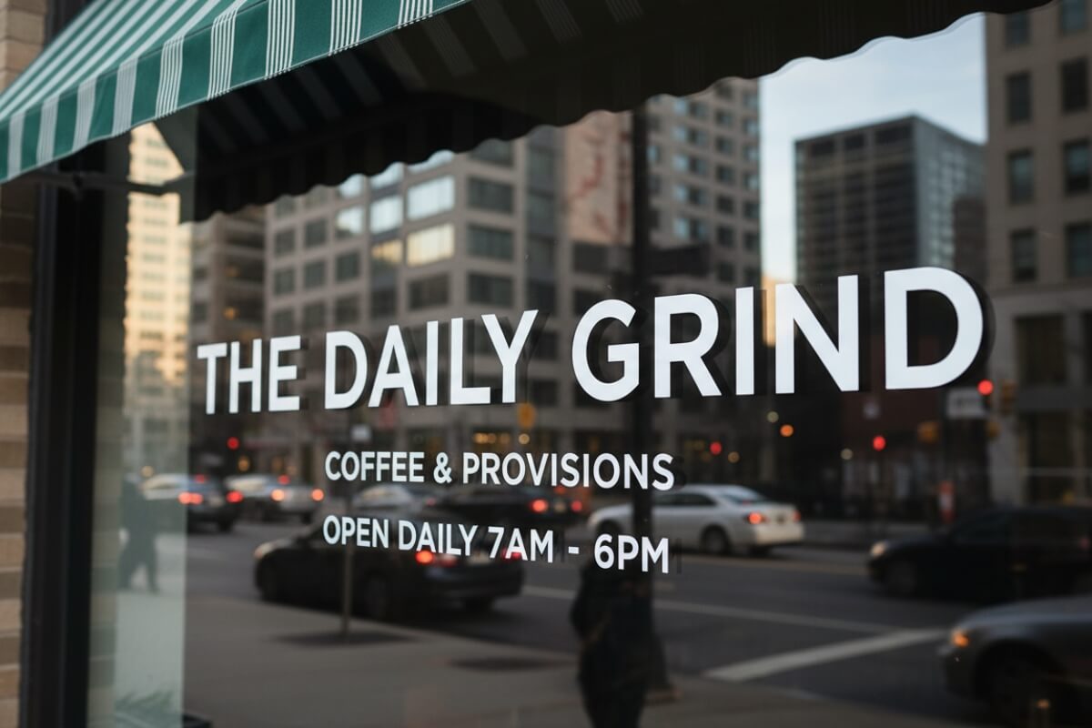 Durable outdoor vinyl graphics nyc