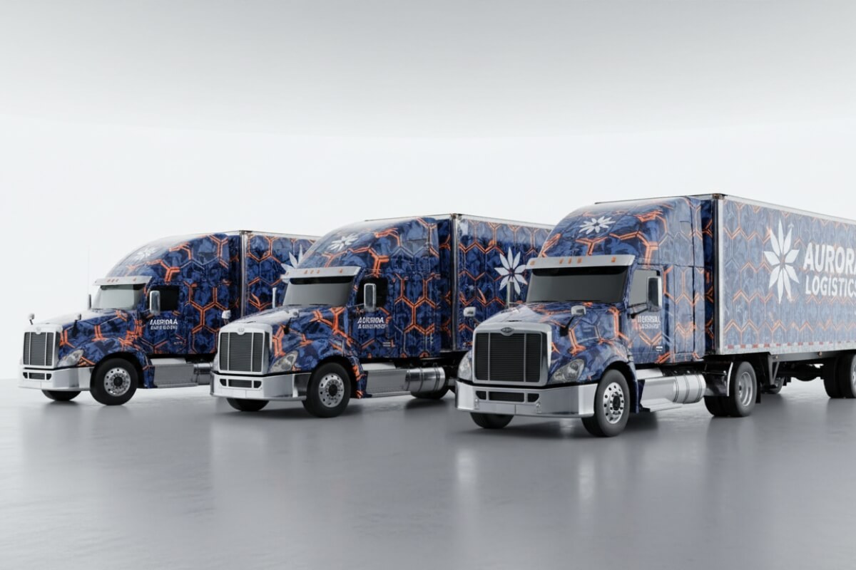 Full commercial truck vinyl wrapping nyc