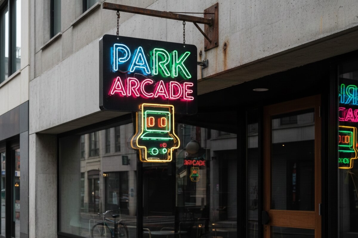 Hanging Neon Signage