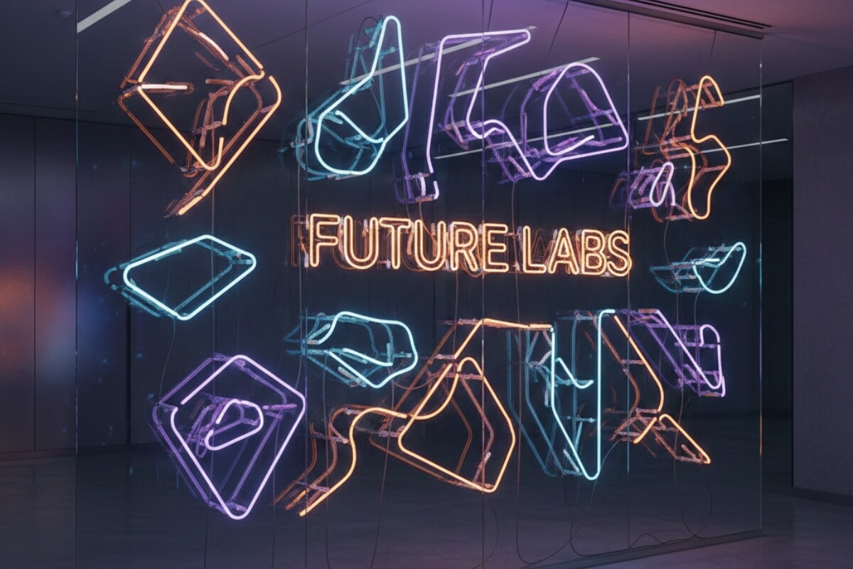 On Glass Neon Signage