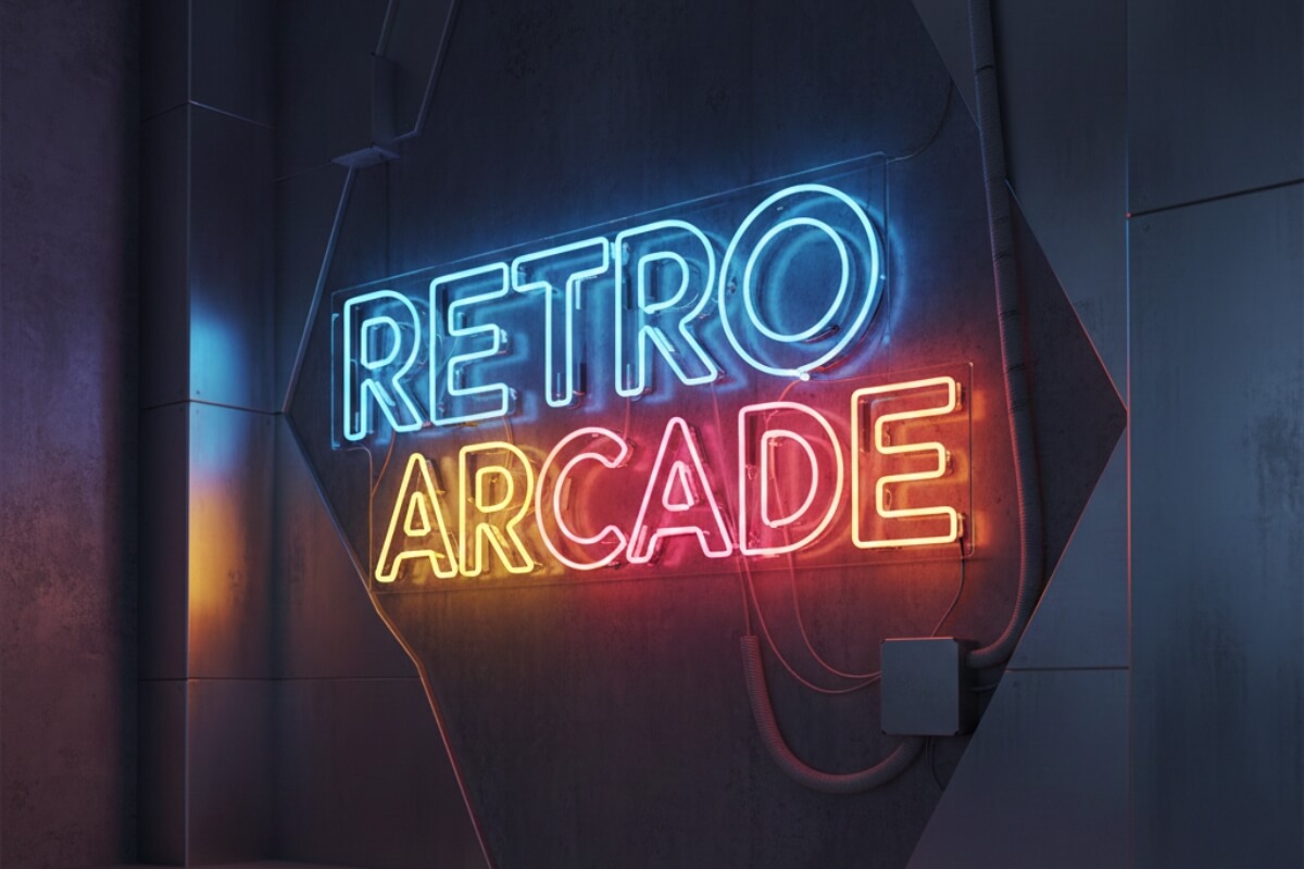 Open Face Neon Signage