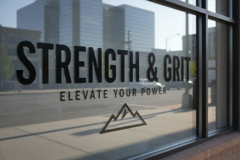 Restaurant storefront window decals nyc