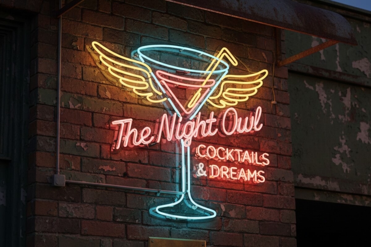 Retro Neon signage
