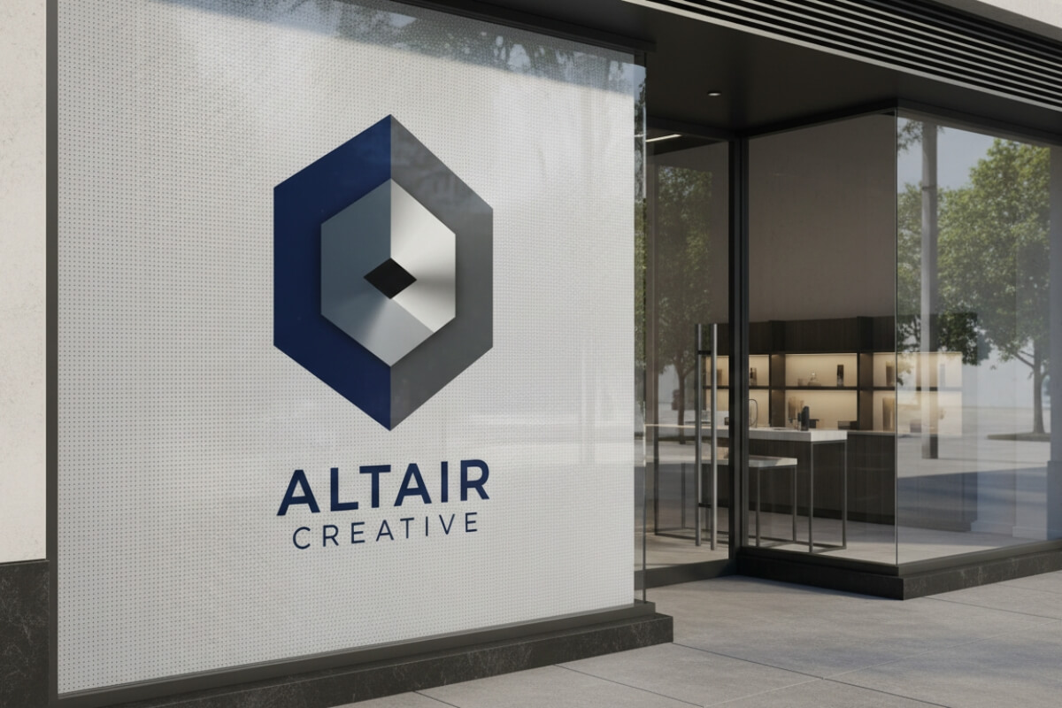 Transparent perforated vinyl design nyc