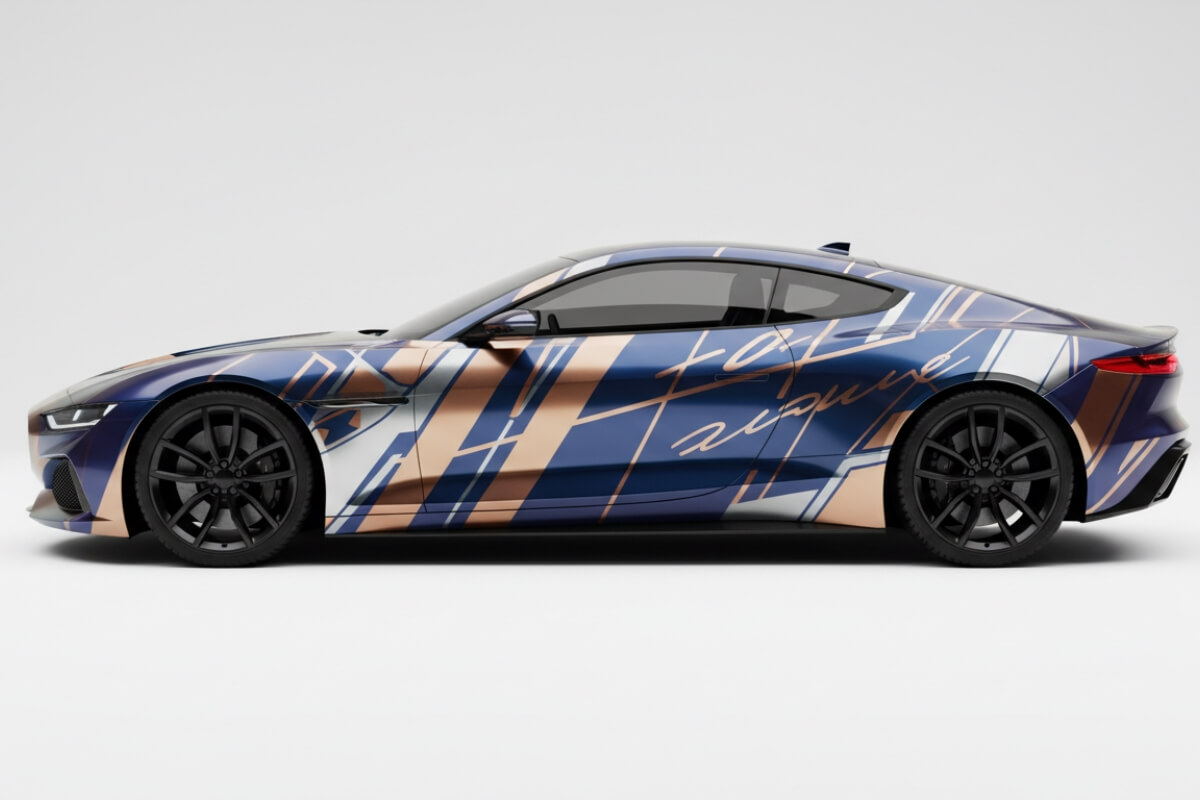 Urban commercial car wrap nyc