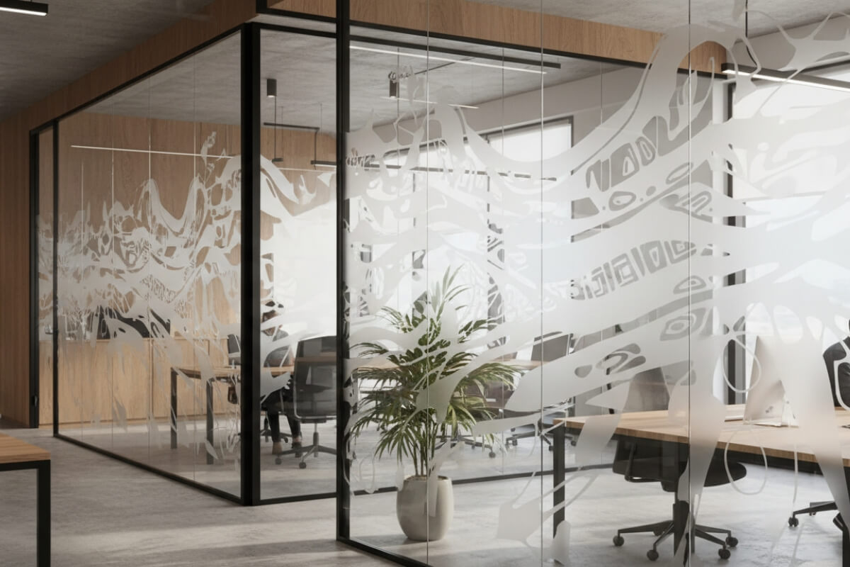 best custom Vinyl glass graphics nyc