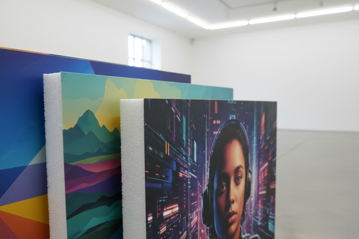 custom foamex board signage