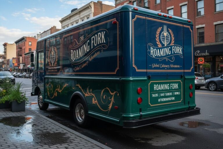 professional food truck wrapping nyc